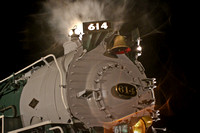 Steam Under the Stars-OPEN Greenbrier Express, Clifton Forge, VA 10-01-11